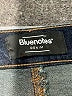 bluenotes' 100% Cotton Chevron-herringbone Blue Jeans Size 34 waist - photo 7