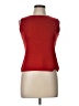Bill Blass Red Sleeveless Top Size L - photo 1