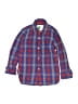 Boden 100% Cotton Plaid Blue Long Sleeve Button-Down Shirt Size 7 - 8 - photo 1