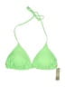 J.Crew Solid Green Swimsuit Top Size XXL - photo 1