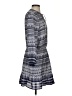 Veronica Beard 100% Silk Paisley Gray Casual Dress Size 4 - photo 4