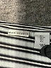 Max Studio Stripes Silver Short Sleeve T-Shirt Size L - photo 7