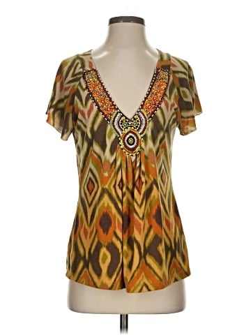 Soft Surroundings Short Sleeve Blouse (view 1)