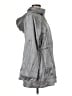 Anatomie Metallic Gray Raincoat Size M - photo 4