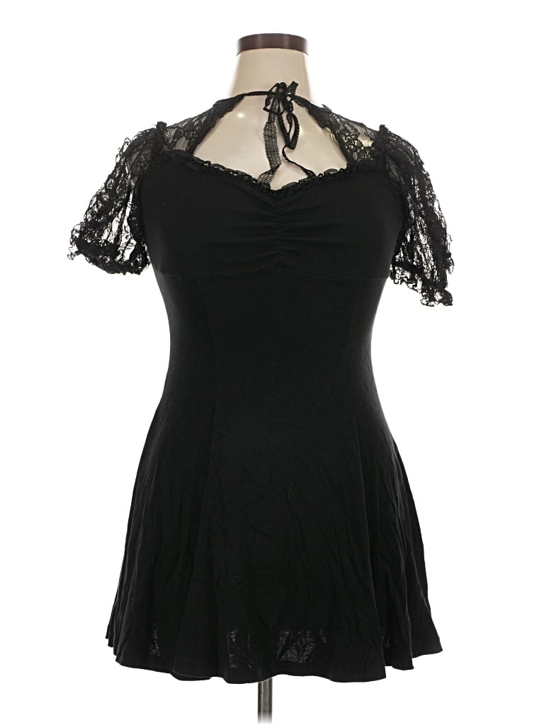 Pre-owned Assorted Brands Cocktail Dress In Black