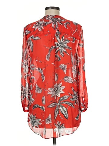 Leifsdottir 3/4 Sleeve Silk Top (view 2)