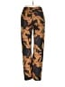 A.L.C. Print Brown Wool Pants Size 8 - photo 2