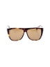 Saint Laurent Brown Tortoise Print Sunglasses One size - photo 2