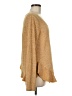 Saturday Sunday Metallic Gold Pullover Sweater Size M - photo 4