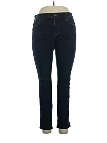 Madewell Mid-Rise Stovepipe Jeans in Rinse Wash (view 1)