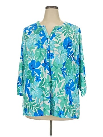 Emily Daniels 3/4 Sleeve Blouse (view 1)