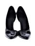 Givenchy Black Patent Leather D'Orsay Pumps Size EU 38 - photo 2