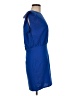 TCEC 100% Polyester Solid Blue Cocktail Dress Size M - photo 4