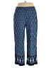 Rafaella Print Blue Casual Pants Size XL - photo 1