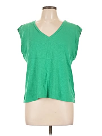 Marled Essentials Sleeveless T-Shirt (view 1)