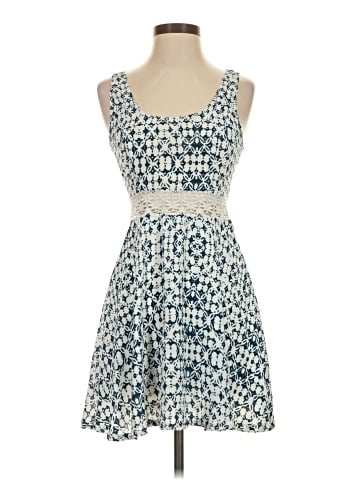 Aqua Cocktail Dress (view 1)