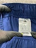 Adidas 100% Polyester Solid Blue Athletic Shorts Size 14 - 16 - photo 3