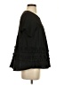 Heyson 100% Cotton Black Short Sleeve Blouse Size S - photo 4