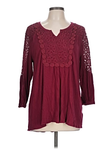 Liz Claiborne 3/4 Sleeve Blouse (view 1)