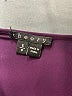 Theory 100% Silk Purple Sleeveless Silk Top Size S - photo 7
