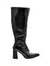 Just Fab Black Boots Size 8 - photo 1
