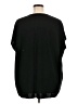 Eileen Fisher 100% Merino Wool Black Poncho Size XL - photo 2