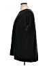 Eileen Fisher 100% Merino Wool Black Poncho Size XL - photo 5