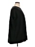 Eileen Fisher 100% Merino Wool Black Poncho Size XL - photo 4
