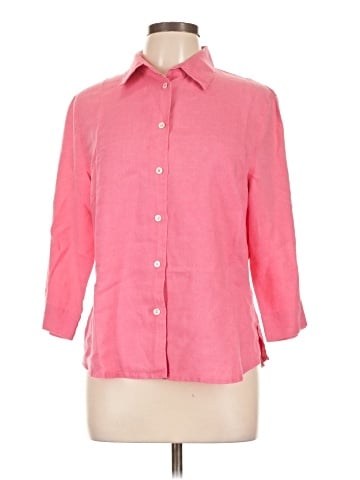 Boden 3/4 Sleeve Button-Down Shirt (view 1)