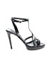 Ralph Lauren Collection Black Sandals Size 7 1/2 - photo 1
