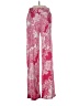 IMAN Paisley Pink Casual Pants Size XS - photo 1