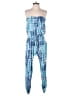 Ariella Tie-dye Blue Jumpsuit Size S - photo 1