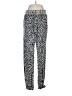 INC International Concepts Print Silver Casual Pants Size M - photo 1