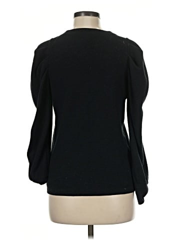 Madewell Pleated Statement-Sleeve Top (view 2)