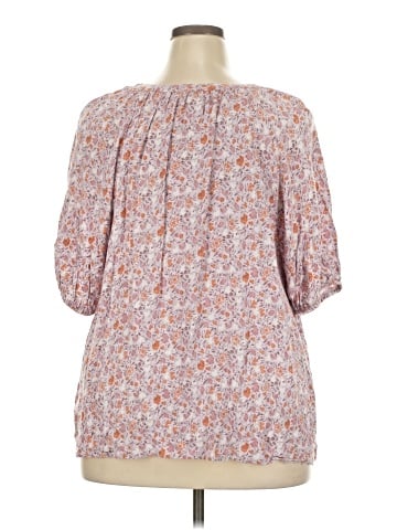 Ava & Viv 3/4 Sleeve Blouse (view 2)