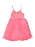 H&M 100% Polyester Hearts Pink Dress Size 5 - 6 - photo 1