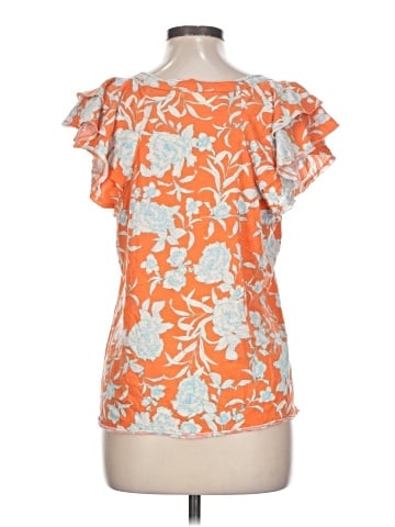 Maeve by Anthropologie Short Sleeve Blouse (view 2)