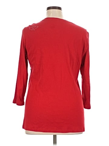 St. John's Bay 3/4 Sleeve T-Shirt (view 2)