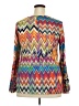 The Pyramid Collection Orange Long Sleeve Blouse Size XXL (estimated) - photo 2