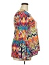 The Pyramid Collection Orange Long Sleeve Blouse Size XXL (estimated) - photo 4