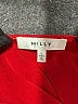Milly Red 3/4 Sleeve Silk Top Size L - photo 7