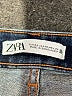 Zara Solid Blue Jeans Size 10 - photo 7