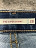 Levi's Hearts Blue Jeans Size 28 waist - photo 7