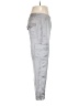 White House Black Market 100% Polyester Solid Gray Cargo Pants Size 6 - photo 4