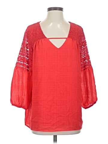 AGB 3/4 Sleeve Blouse (view 1)