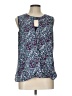41Hawthorn 100% Polyester Blue Sleeveless Blouse Size L - photo 1