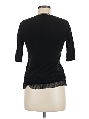 Knitted & Knotted Wool Cardigan (view 2)