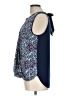 41Hawthorn 100% Polyester Blue Sleeveless Blouse Size L - photo 5
