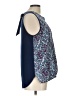 41Hawthorn 100% Polyester Blue Sleeveless Blouse Size L - photo 4