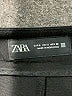 Zara Solid Black Shorts Size S - photo 3
